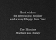 Happy New Year Folded Shimmer Holiday Cards Image 3 of 10